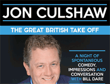 Tablet Screenshot of jonculshaw.com